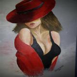 Red Hat Girl - Sold
