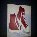 Crimson Sneakers - Sold